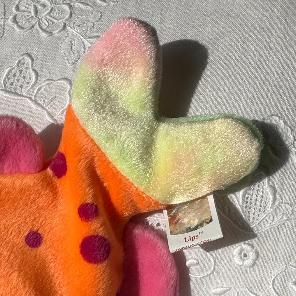 TY Beanie Baby Collection Lips the Colorful Fish 1999 NWT - Picture 11 of 11